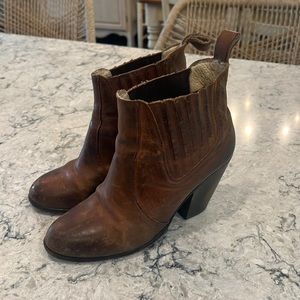 Freebirds brown booties